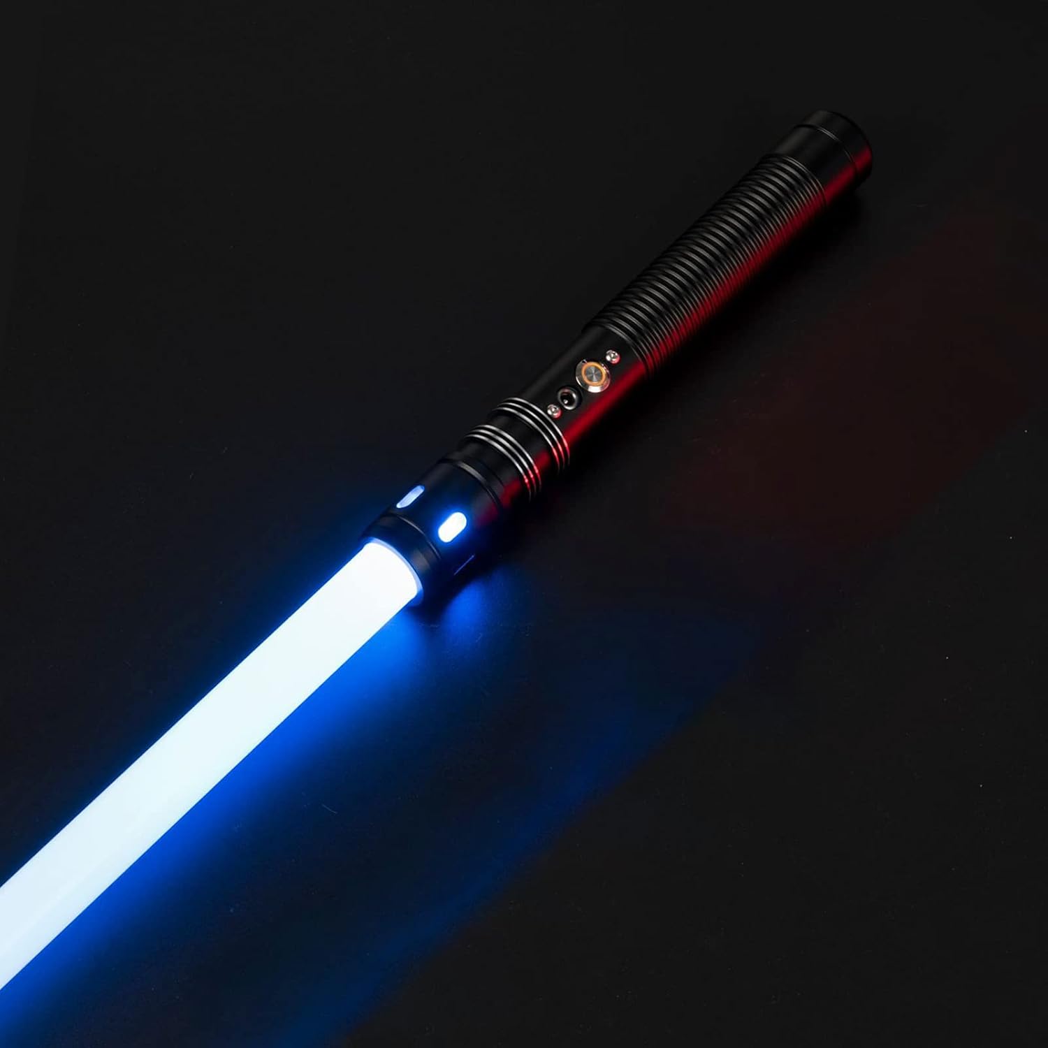JEEIJ Pixel Blade SWing Lightsaber,Alloy Metal Handle Lightsabers,RGB