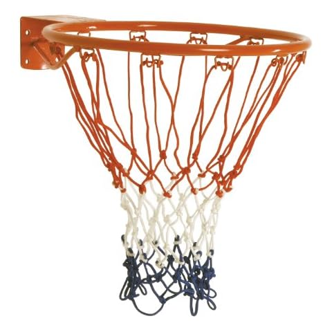 Sure Shot Easi Play Fixed Unit Netball Hoop - Orange/ White Cover