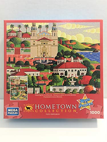 Hometown Collection Weekend At the Castle 1000 Piece Jigsaw Puzzle By Heronim by Mega Puzzles