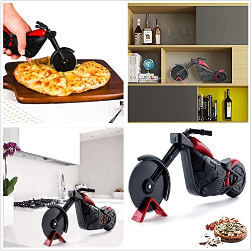 Pizza-CutterQuality-Stainless-Steel-Motorcycle-Pizza-Cutter-WheelSuper-Sharp-Pizza-Slicer-Cutter-Wheel-With-Non-Slip-Ergonomic-HandleFun-Pizza-Cutter-For-Christmas-Holiday-Gift Pizza CutterQuality Stainless Steel Motorcycle Pizza Cutter WheelSuper Sharp Pizza Slicer Cutter Wheel With Non Slip Ergonomic HandleFun Pizza Cutter For Christmas Holiday Gift