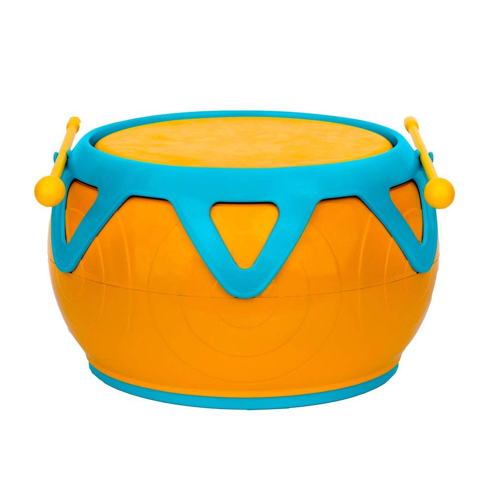 Edushape HL817 Halilit Super Drum Toy Instrument, Tropical (Colors May Vary)
