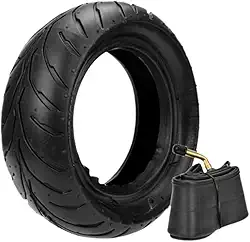 2 Pneu + Câmara Para Carrinho de Mão 3,25 x 8" Kit Pneu 180kg (1 PNEU)