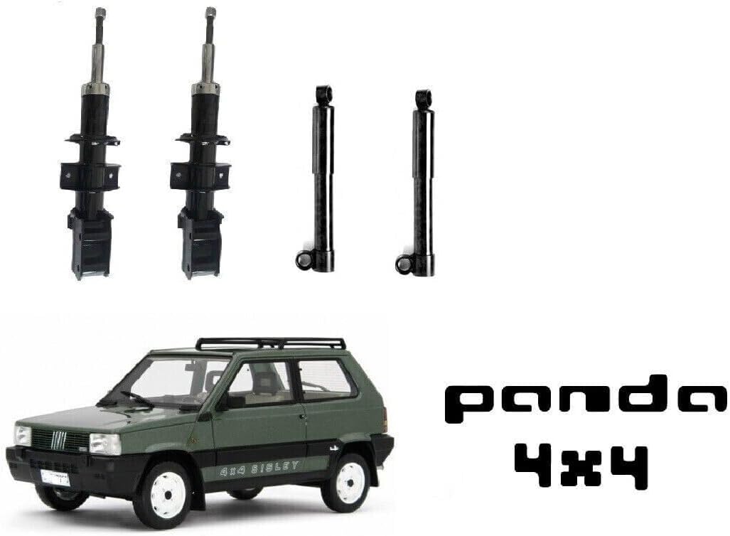 4 Ammortizzatori Anteriori e Posteriori compatibili con Fiat Panda 141 1000 1100 4x4