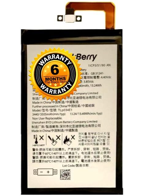 Image of Original BAT-6318-3 Battery Compatible with BlackBerry Key one DK7 Mercury BBB1 Alcatal DK7 DTEK7