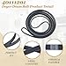 Electrical Drive Parts 40111201 Dryer Drum Belt Compatible with Maytag Amana Admiral Whirlpool Speed Queen Dryers Replacement Part AP6009126 WP40111201 R0606549 14218936 40051501 40051502