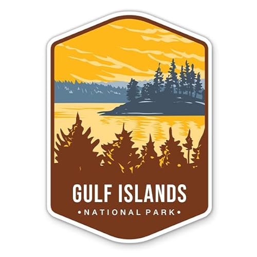 Gulf Islands National Park Reserve British Columbia Sticker