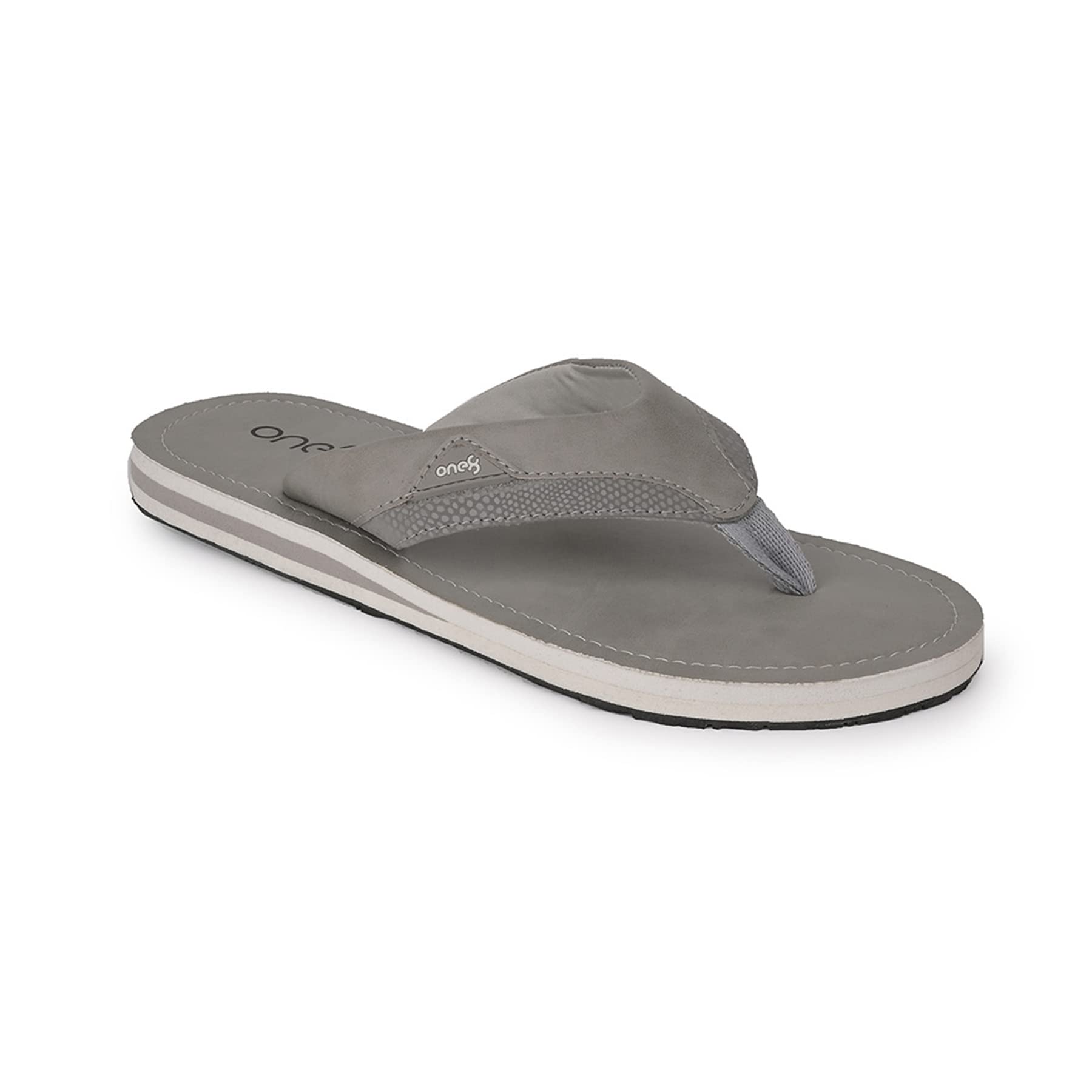ONE8 Select By Virat Kohli Mens Light-Weight Anti-Skid Bounce Back Mid-Sole Comfortable All Day Wear Slip-ons Grey Slippers/Chappals/Flip-Flops (B0C6FQWV55) Amazon Price History, Amazon Price Tracker