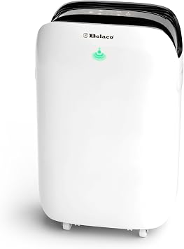 Belaco 20L Dehumidifier for Home & Basement, Efficient Moisture Removal