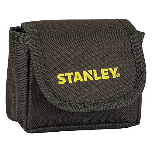 STANLEY STHT77504-1 Laser 360° Sur 20m de Diamètre - Diodes Classe 2 - mise à Niveau Automatique - Précision +/-4mm - Nivellement +/-4° - Revêtement Renforcé IP50 - Triple Filetage 1/4" + Accessoires
