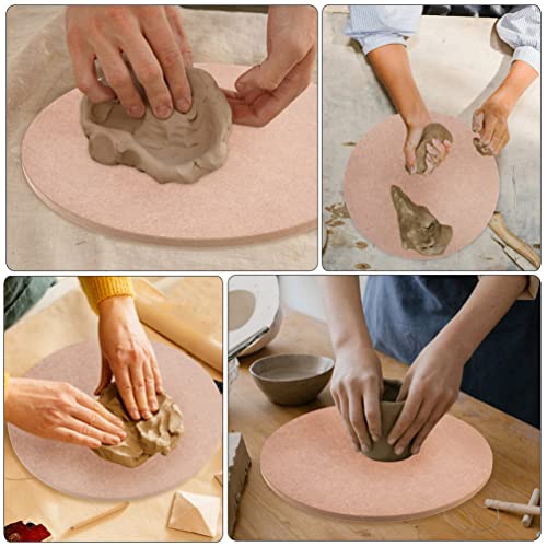 COHEALI Pottery Kit 4pcs Wooden Pottery Bat Pottery Drying Board DIY Clay Tool Ceramic Art Drying Board Pottery Bats - Image 4