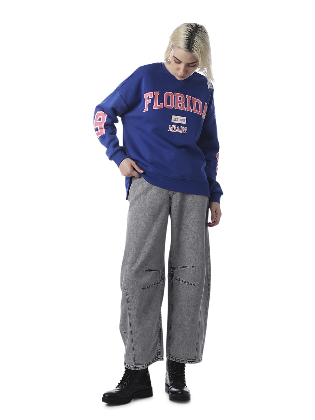 only Women Printed Oversized Sweatshirt-picture-24