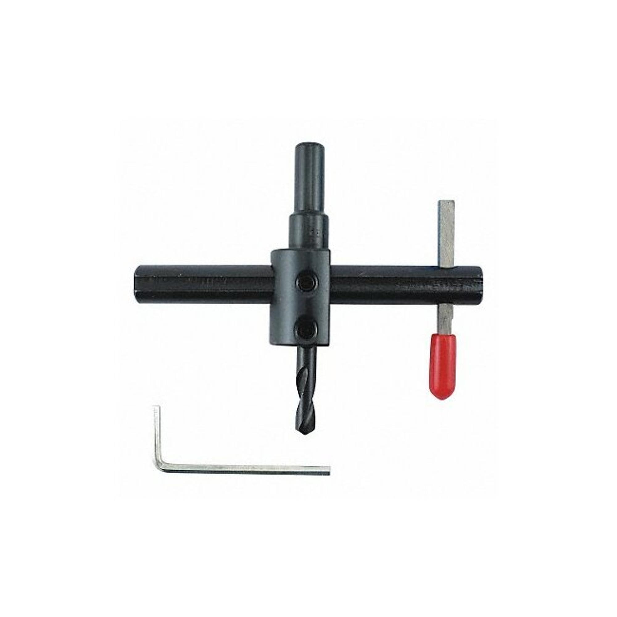 General Tools 5B Standard Circle Cutter, Adjustable 1-Inch to 6-Inches,Black