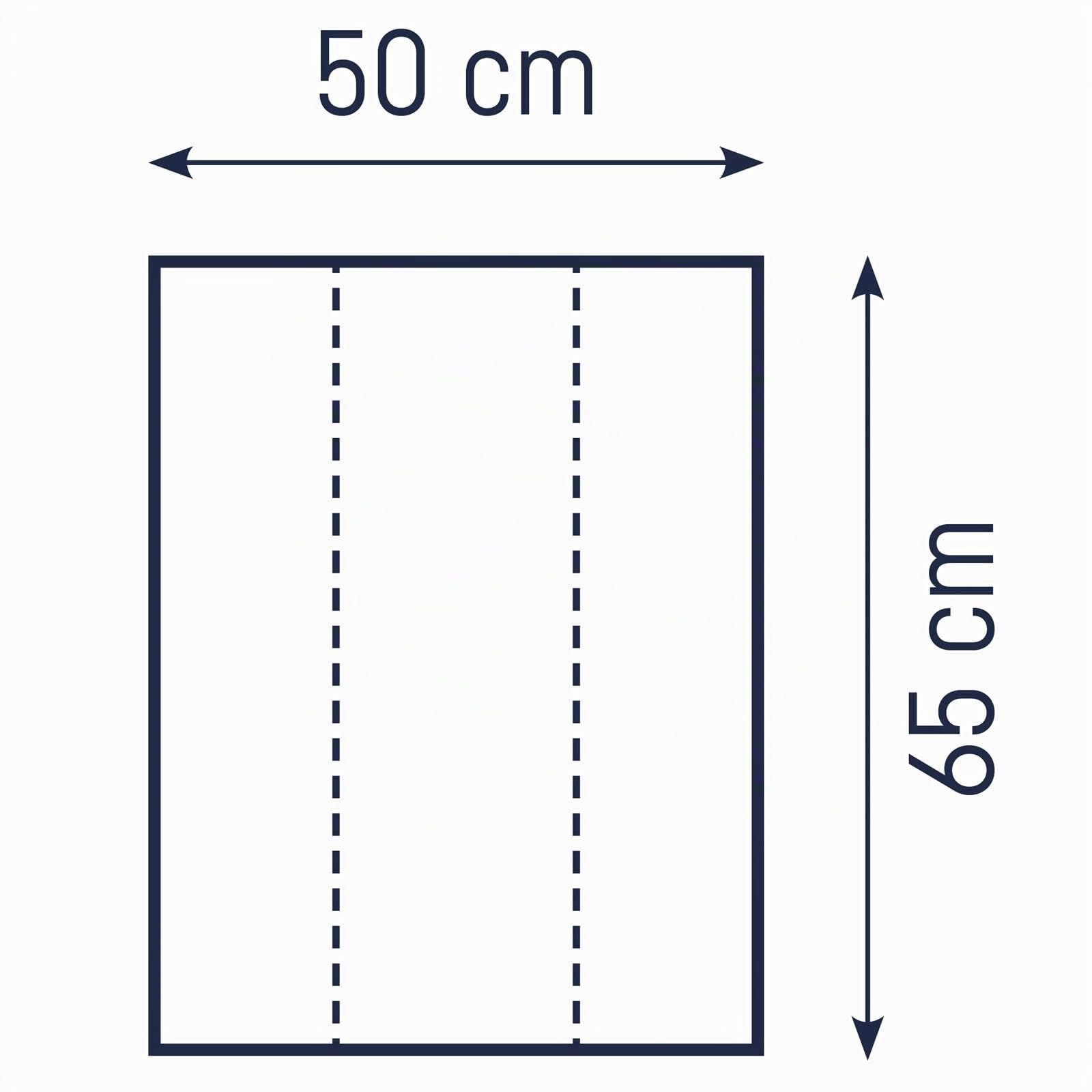 Matelas à langer à 2 rebords Taille 50/65 cm (plusieurs motifs disponibles)