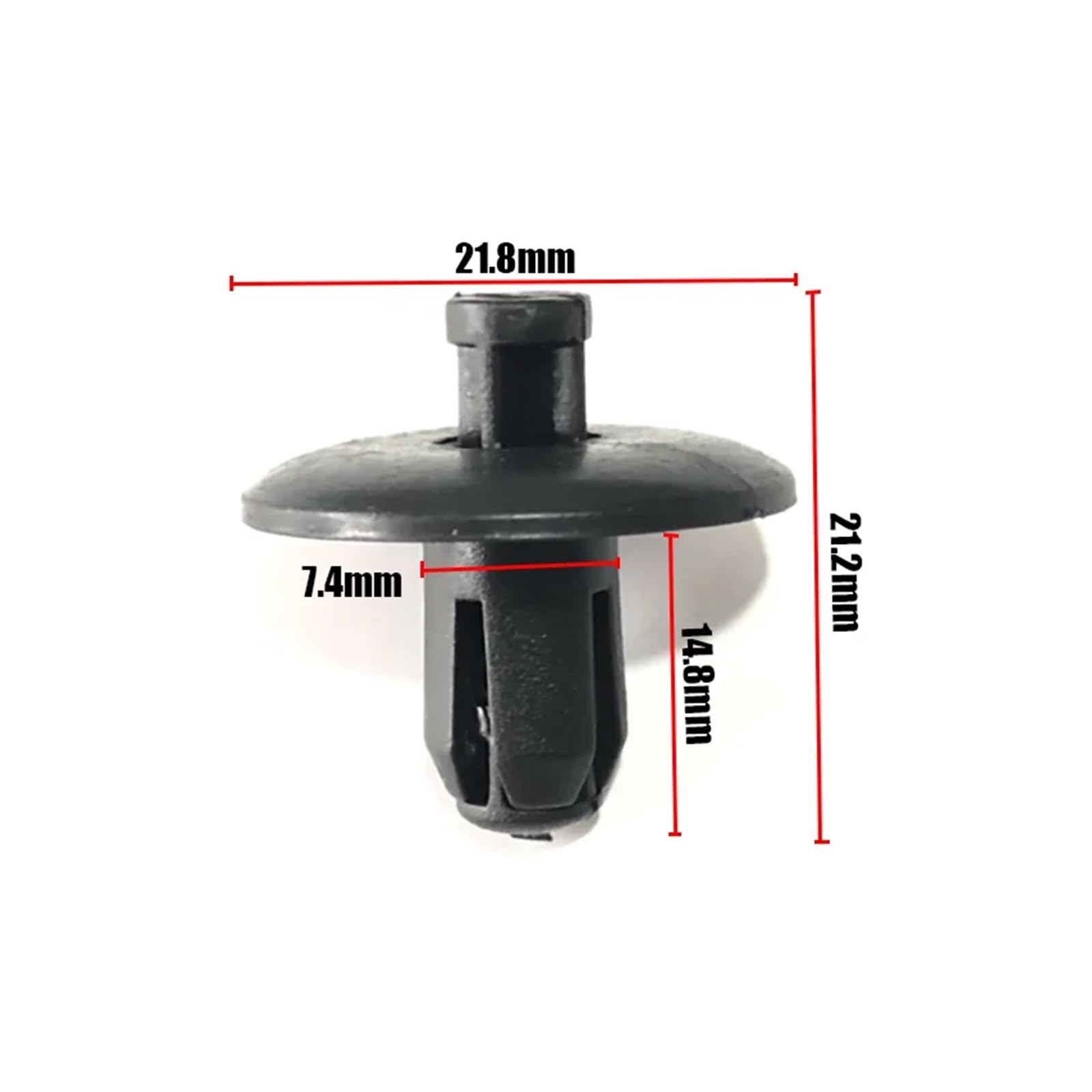 40 Uds cubierta protectora del radiador motor rejilla Panel Clip retenedor remache apto for Audi A2 A4 A5 A8 Q3 Q5 S4 S5 S8 TT TTS(40 pieces)