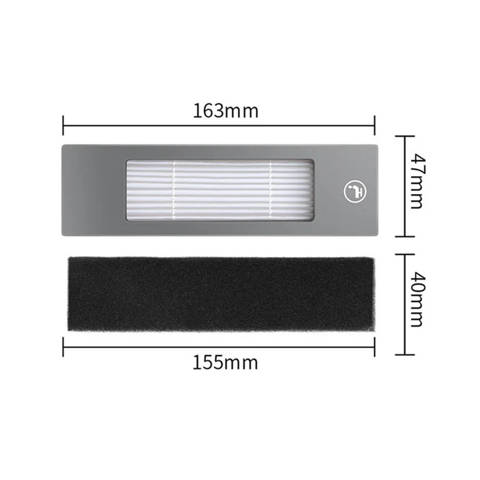 Kompatybilny z ECOVACS Deebot T8 AIVI T9 AIVI N8 Pro AIVI N9 N10 N10 Plus Akcesoria Szczotka główna, szczotka boczna, filtr, worek na kurz, filtr Hepa(Brown)