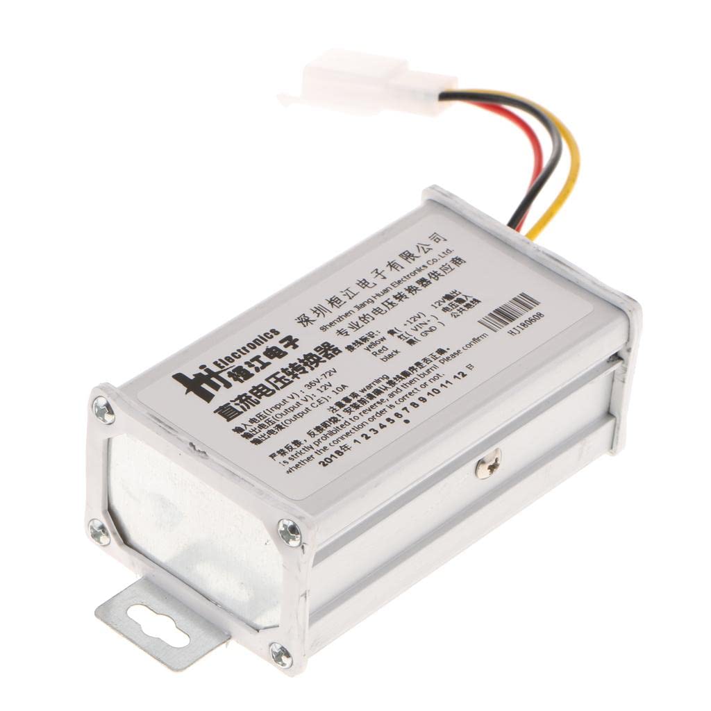 ZOOMELLA DC to DC Buck Converter Step Down Transformer Voltage Reducer Input 36V-72V Output 12V -10 A/ 120W Power Supply RegulZOOr for Electric Vehicle Car Bicylce and More-image-9