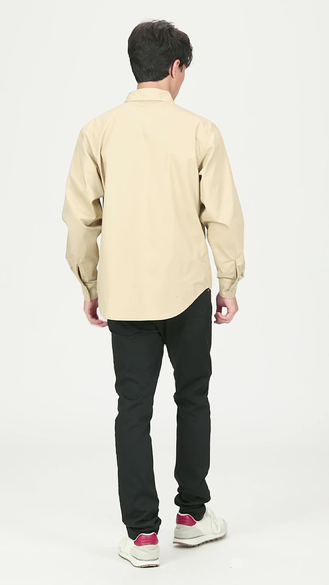 Amazon.co.jp: [インディアン] L/S ワッペンワークシャツ Logo