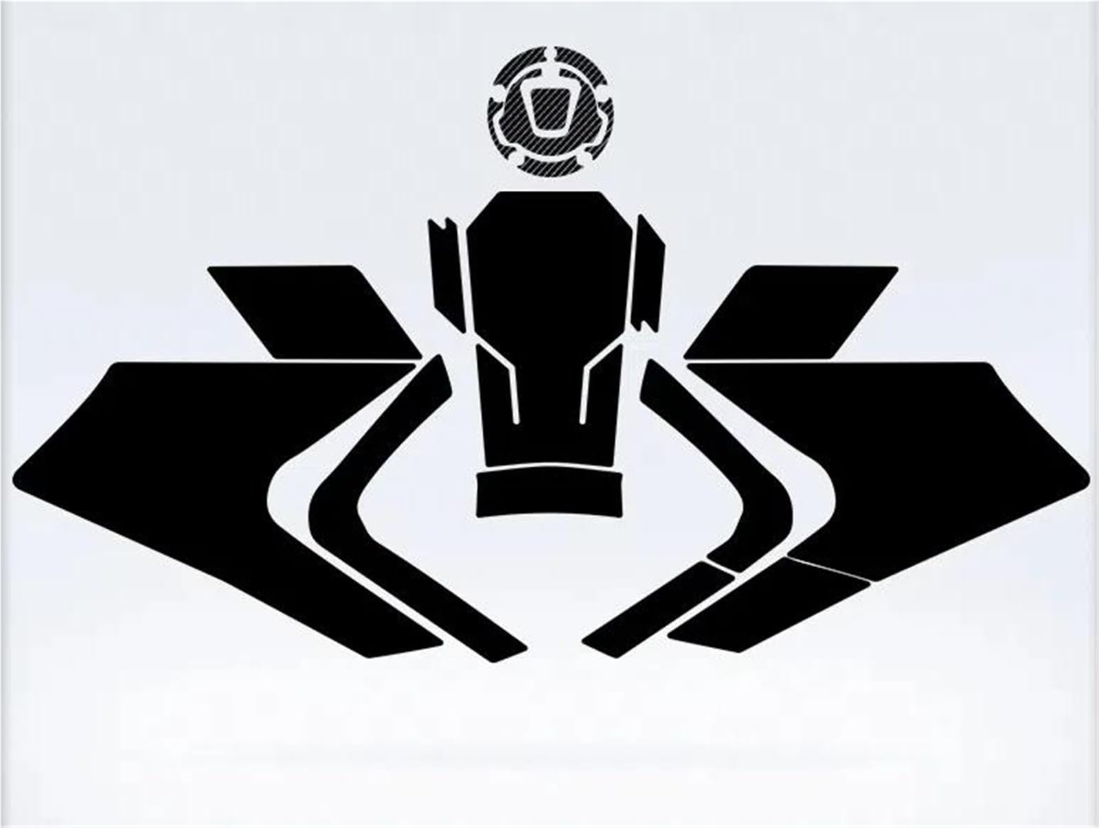 Motorcycle Body Fairing Sticker Tank Pads Gas Knee Grip Traction Protector for CFMOTO 700MT 2025 Streetfighter(Color6)