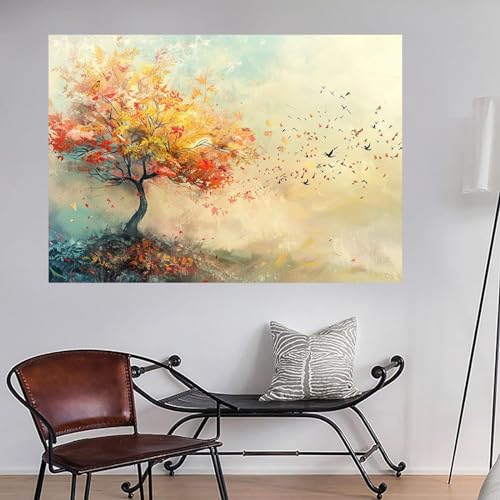 Tableaux decoratifs muraux haut de gamme impression paysage abstrait sur toile - 3