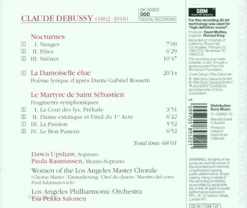 Nocturnes - La Damoiselle élue / Le martyre de Saint-Sébastien