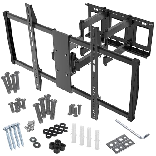 Fixer un grand écran OLED 100 pouces au mur avec le support Maclean MC-679 VESA