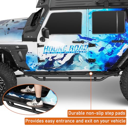 Estribos laterales para Jeep Wrangler JK 2007-2018 miniatura 3