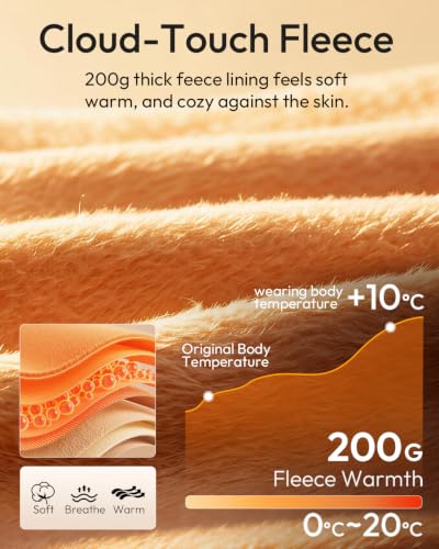 Image of Fleece Lined Tights Women One Line High Waist Warm Sheer Fleece Tights Thick Thermal Pantyhose Winter Black