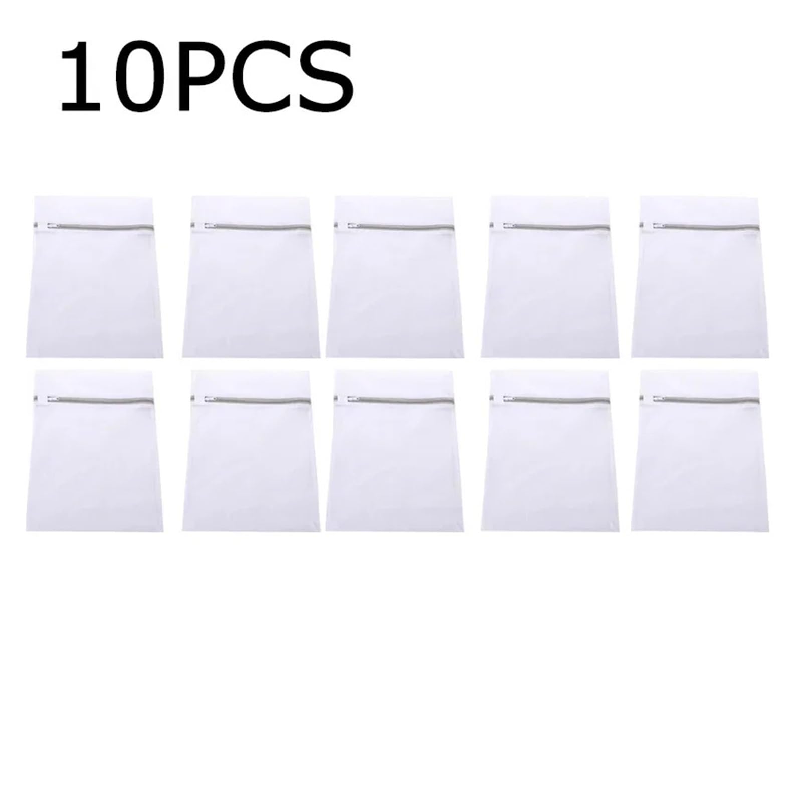 Wäschenetz für Waschmaschine Wäschesäcke aus Netzgewebe for Feinwäsche, Feinwäschebeutel aus Netzgewebe, Reise-Organisationstasche for Dessous for Mäntel, Bluse, Schuhe(10PCS,60x60cm)