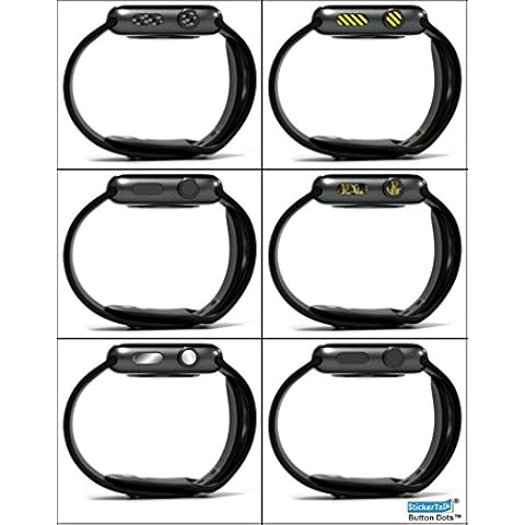 StickerTalk Apple Watch Crown Button Dots Cover