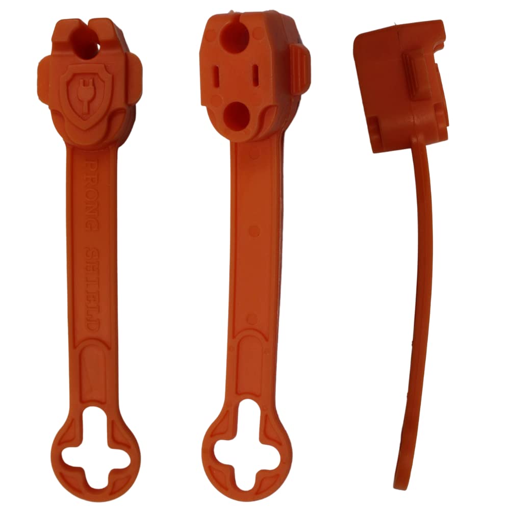 Prong Shield Outdoor Plug Cover Weatherproof Extension