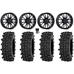 Bundle-9-Items-MSA-ThunderLips-20-Wheels-Black-35-ACP-Tires-4x156-Bolt-Pattern-12mmx15-Lug-Kit