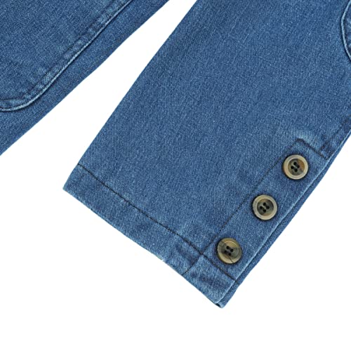 YOUTHUP Blazer per Uomo Giacca da Abito Slim Fit