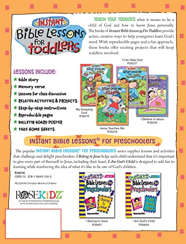 Jesus Teaches Me (Instant Bible Lessons for Toddlers) - Image 2