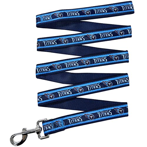 Nfl Pet Leash Tennessee Titans Dog Leash, Large Football Team Leash For Dogs & Cats. A Shiny & Colorful Cat Leash & Dog Leash Licensed By The Nfl #TOP10