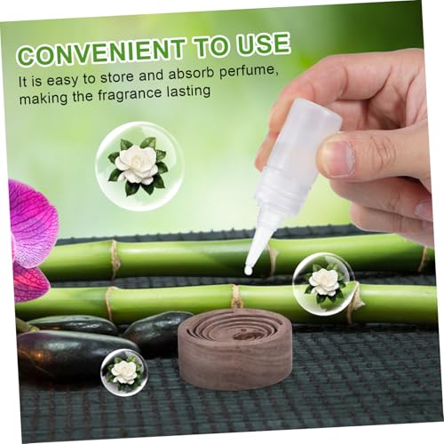 Difusor aromático eléctrico de madera natural compacto y portátil miniatura 2
