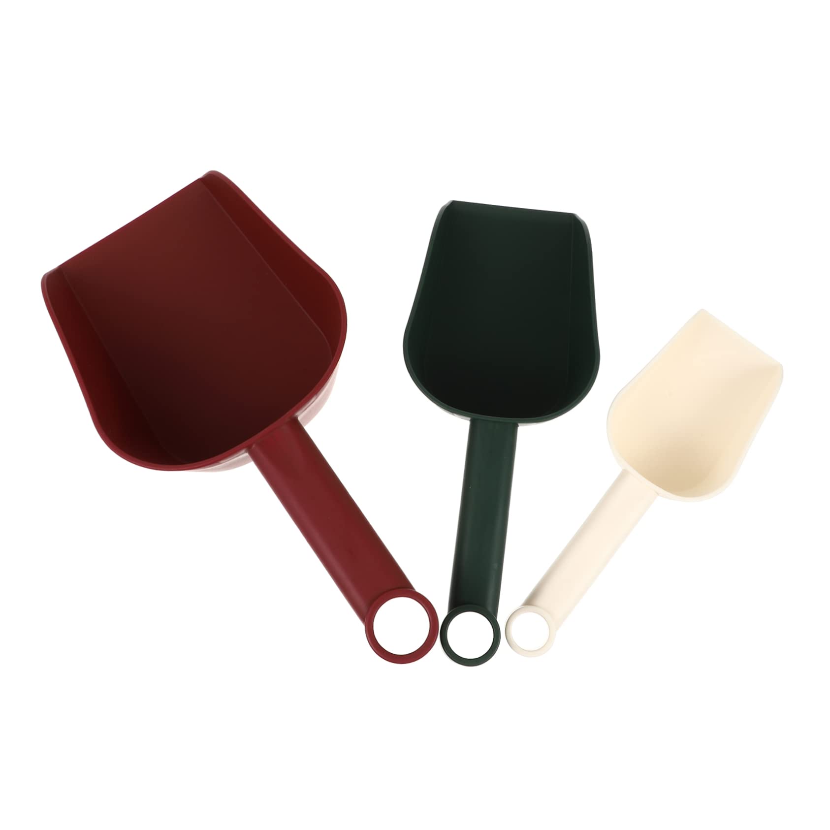 CIYODO 3Pcs Soil Gardening Scoops Lightweight Durable Shovels for Planting and Digging for Pot and Garden Plants Convenient Storage and Portable Design