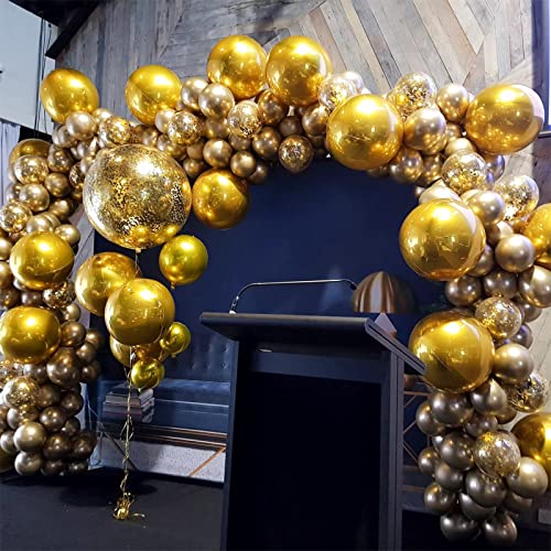 PartyWoo-Metallic-Gold-Balloons-50-pcs-5-Inch-Gold-Metallic-Balloons-Metallic-Balloons-for-Balloon-Garland-Party-Decorations-Birthday-Decorations-Wedding-Decorations-Baby-Shower-Decorations
