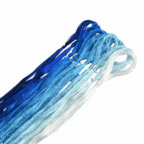 Image of Mulberry Silk Floss Embroidery Thread Floss-Cross Stitch Threads China Silk Woven Jewelry Threads DIY Sewing Kits (102)