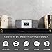 LEMEGA MSY3 Internet Radios for Home with WiFi,FM Radio Tuner,Spotify Connect,Bluetooth Speaker,Stereo Sound,Alarms Clock,40 Pre-Sets,Full Remote and App Control,Wooden Box-Walnut Finish