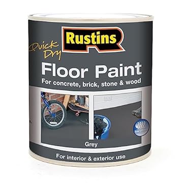 RUSTINS Quick Dry Floor Paint Grey 2.5ltr