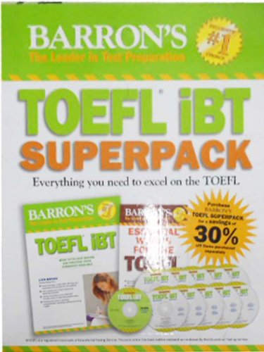 Barrons Educational Series Pamela Sharpe Barron'S Toefl I Superpack thumb #1
