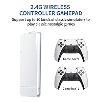 Vista 3 de M15 Retro Game Stick, 4K HDMI Output & Wireless Controller Plug and Play Video Game Console with 30000+ Games, Arcade Game Console (128G)