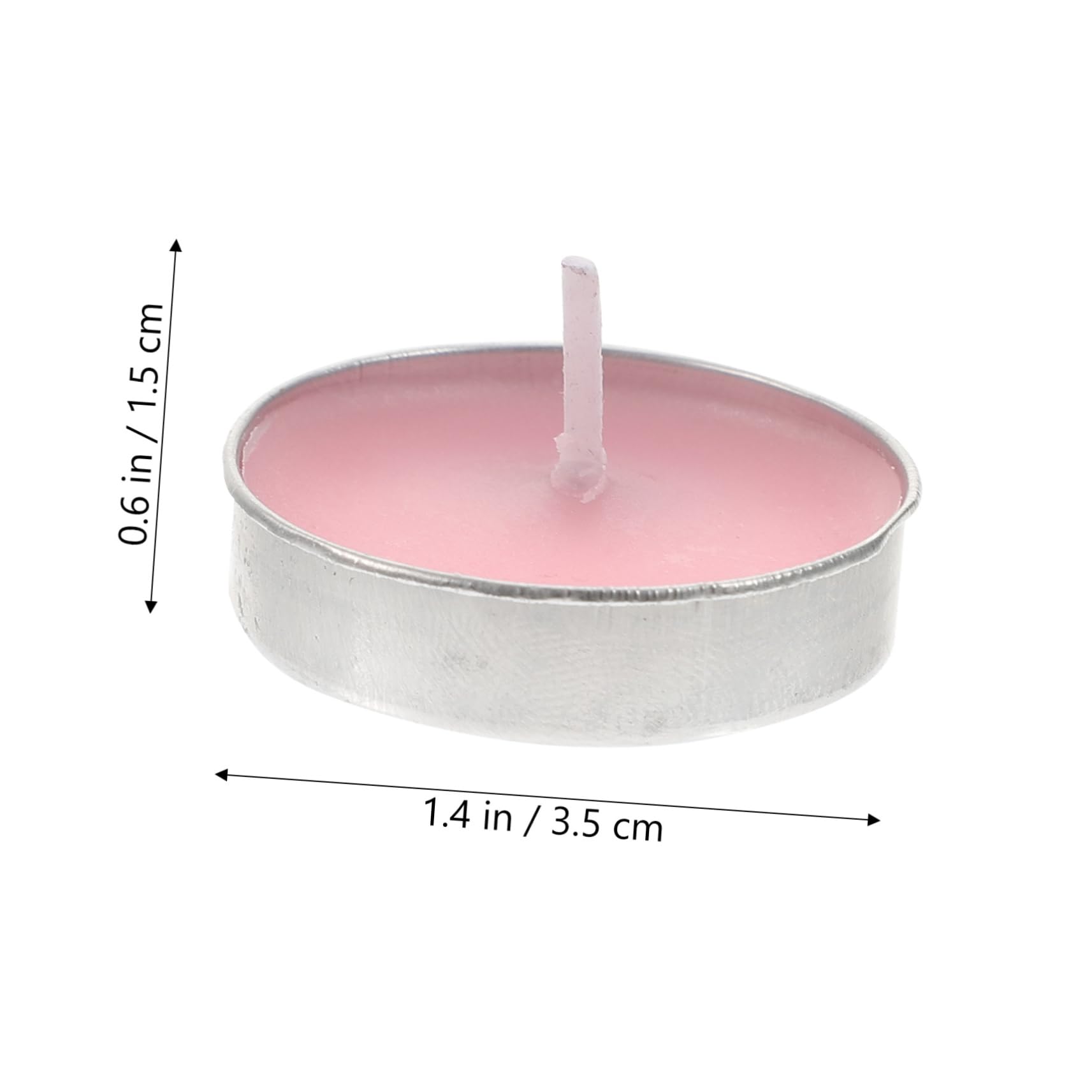HOOTNEE 10pcs Unscented Floating Candles for Wedding Party Decoration Paraffin Wax Dripless for Christmas Events and Centerpieces