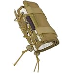 MFH Brazo Bolsa con Dinero y Mapa Bolsillo Coyote ...: Caso de mapa transparente grande plegable con cierre de gancho y lazo. Bolsillo con cremallera para accesorios adicionales Dos elásticos para bolígrafos. Ambos cordones elásticos caras con tope de cable para un mejor ajuste Tamaño desplegado: aprox. ...