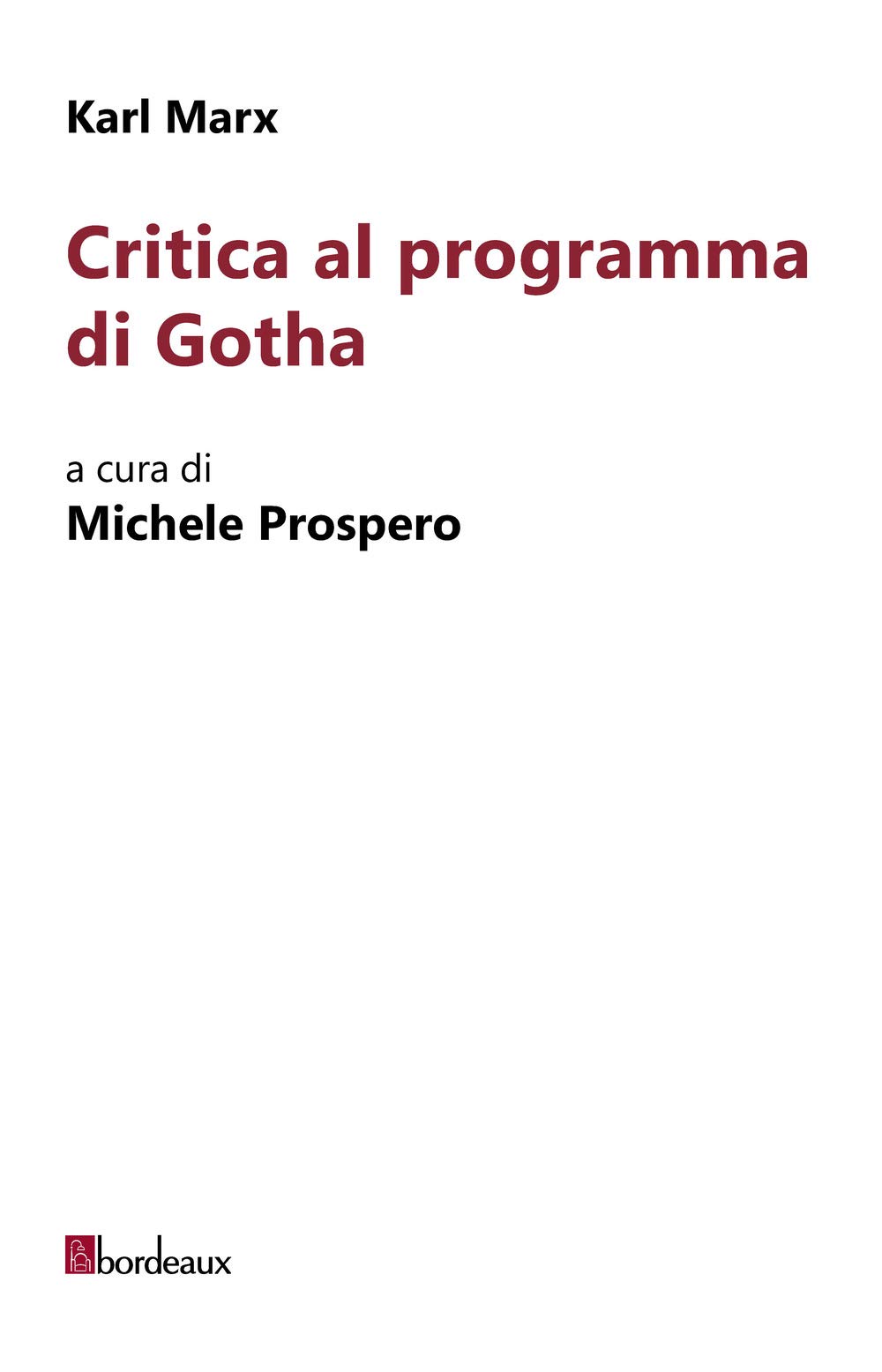 Critica Al Programma Di Gotha - 4