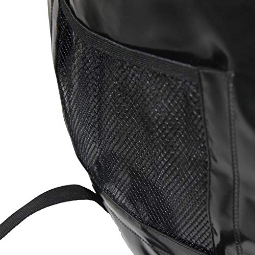 Red Loon Packtasche Gepäckträgertasche Fahrradtasche LKW Plane wasserdicht, Farbe:Schwarz