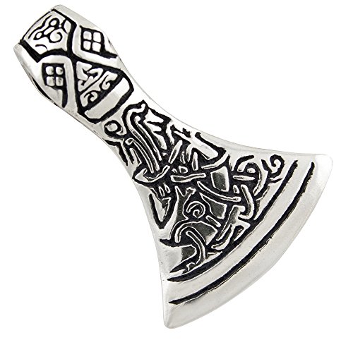 Preisvergleich Produktbild AFP Anhänger Wikinger Axt 925 Sterling Silber AS-558