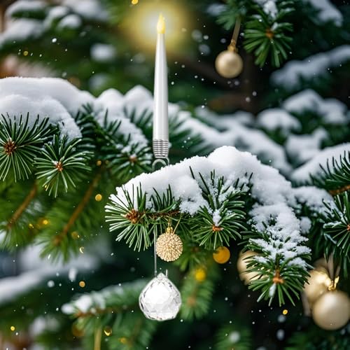 Bougies LED pour sapin de Noël pour décorer sans risque d'incendie - 3