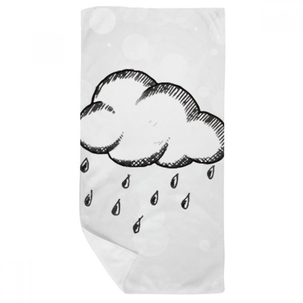 Serviette de bain temps pluvieux douceur coton pour spa et sport