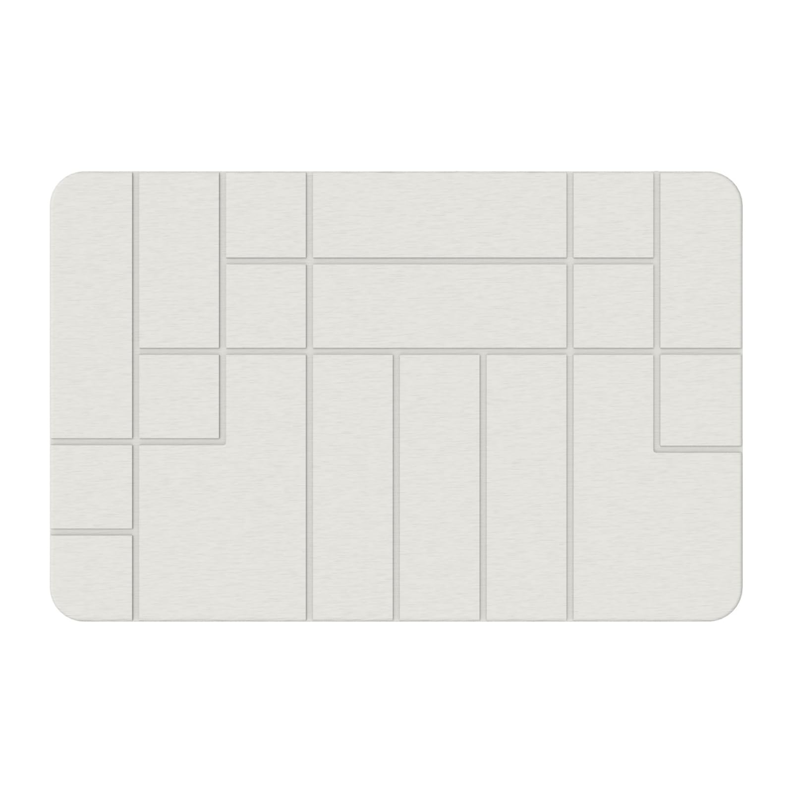 Buxuaaaa Mat Diatomite Bath Mat Slip Resistant Quick Drying Bathmat Floormat for Bathroom Floor and Comfort Slip Bathroom